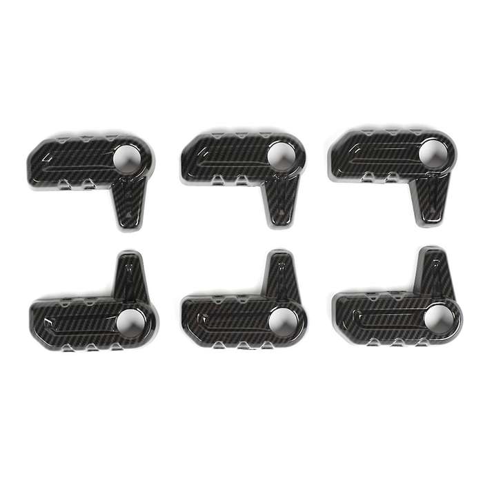 JL Hardtop Roof Removal Switch Handle Cover Trim for Wrangler JL JT 2018-2021 Accessories (Carbon Fi