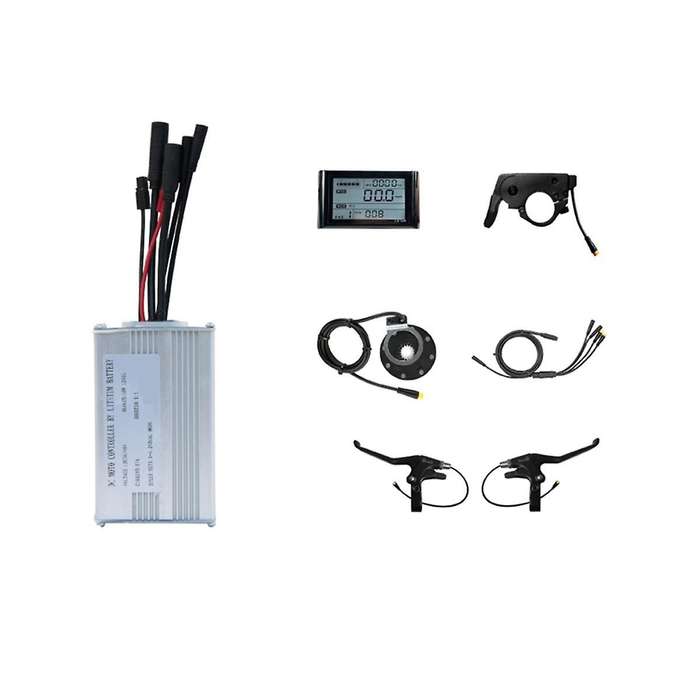 Jn17a Controller Kit Electric Bicycle Electric Scooter Kit Sw900 Display Sine Wave Controller 36/48v