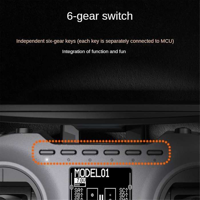 Jumper V2 Handles Remote Control Built-in ELRS HF Module ELRS Protocol Radio Controller Hall Sensor