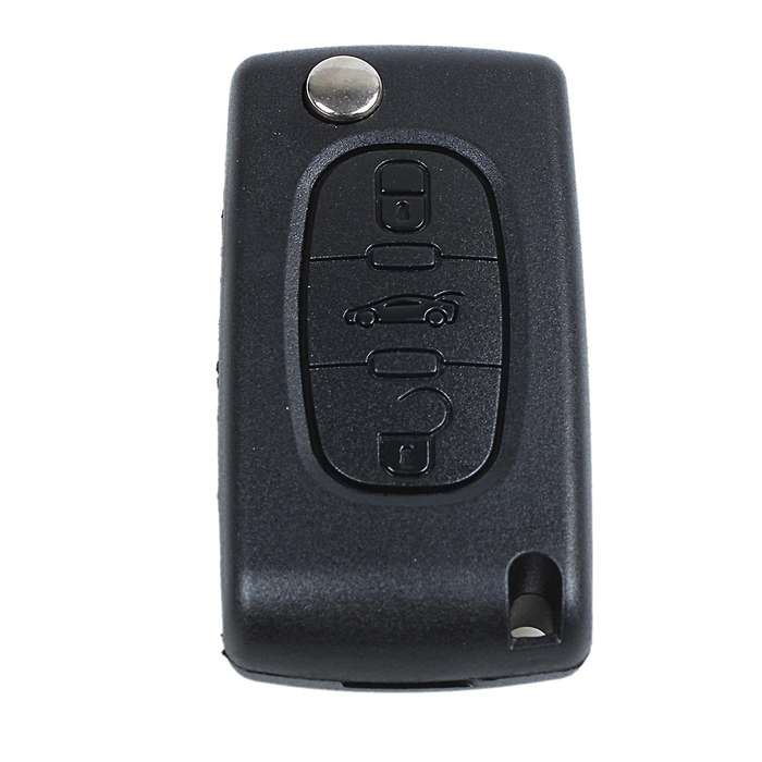 Key Remote Shell for 407 and 407 Sw Foldable 3 Buttons