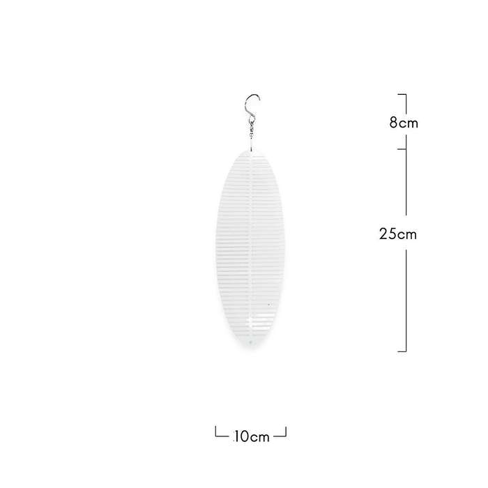 Kinetic Blank Sublimation Wind Spinner 3D Spiral Windchime Chime Sculpture Hanging Outdoor Indoor G