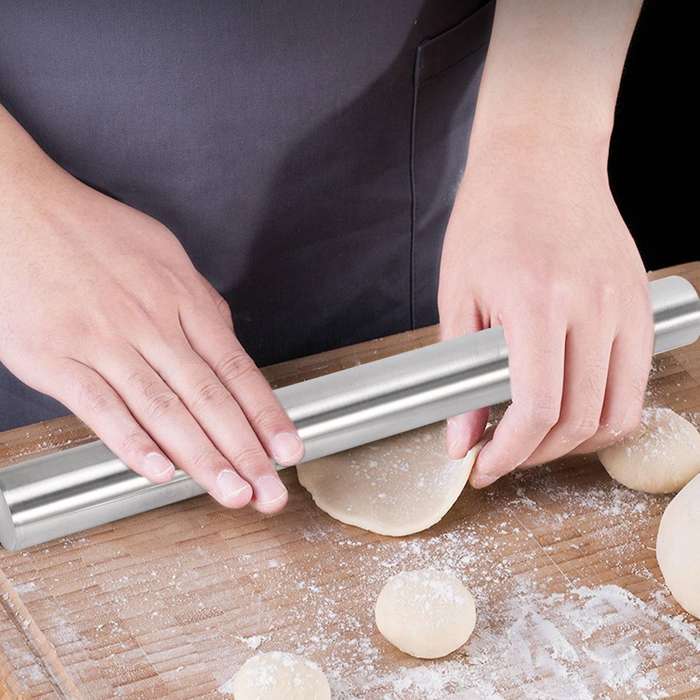 Kitchen DIY Tools 37 Holes Dumplings Maker Mold Aluminum Ravioli Mold Dough Cutter Rolling Pin Make