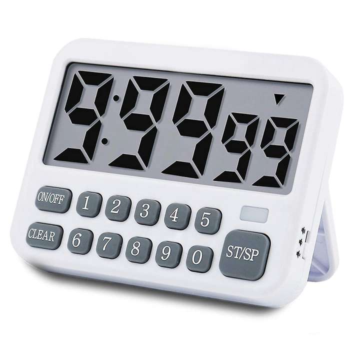 Kitchen Timer Digital Kitchen Timer Magnetic Countdown Timer with Loud Alarm Big Digits Back Stand f