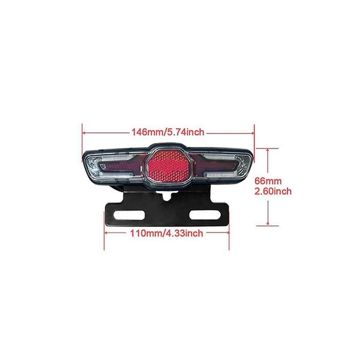 Kt Controller Waterproof Line Dk15 Light Group Front Light Rear Light Brake Light Turn Signal Horn 9
