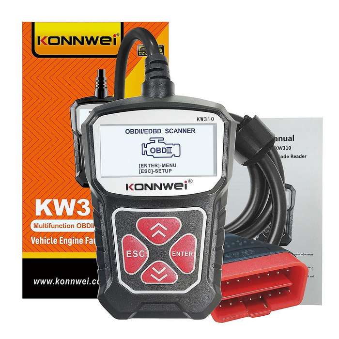 KW310 OBD2 Scanner for Auto Car Scanner Diagnostic Tool Automotive Scanner Car Tools 12V