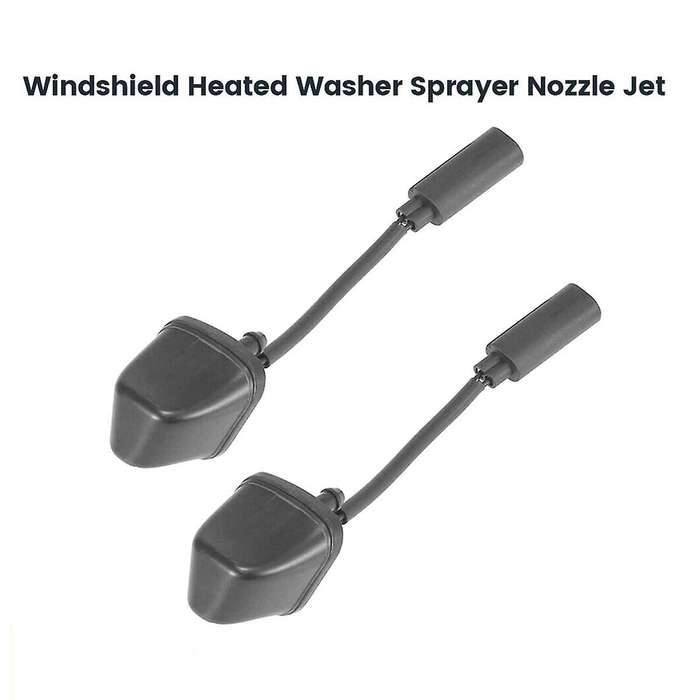 L+r New Windshield Heated Washer Sprayer Nozzle Jet 61667046060 for 3 Series E90 E91 E92 E93 323i 3