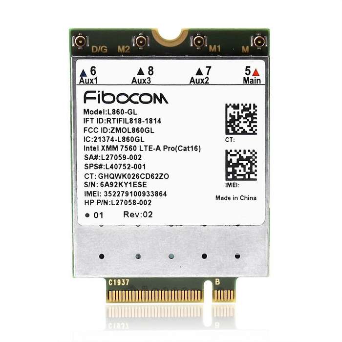 L860- Full Netcom 4G Module for X360 830G6 840G5 840G6 850G6 XMM7560 Multifunction Module