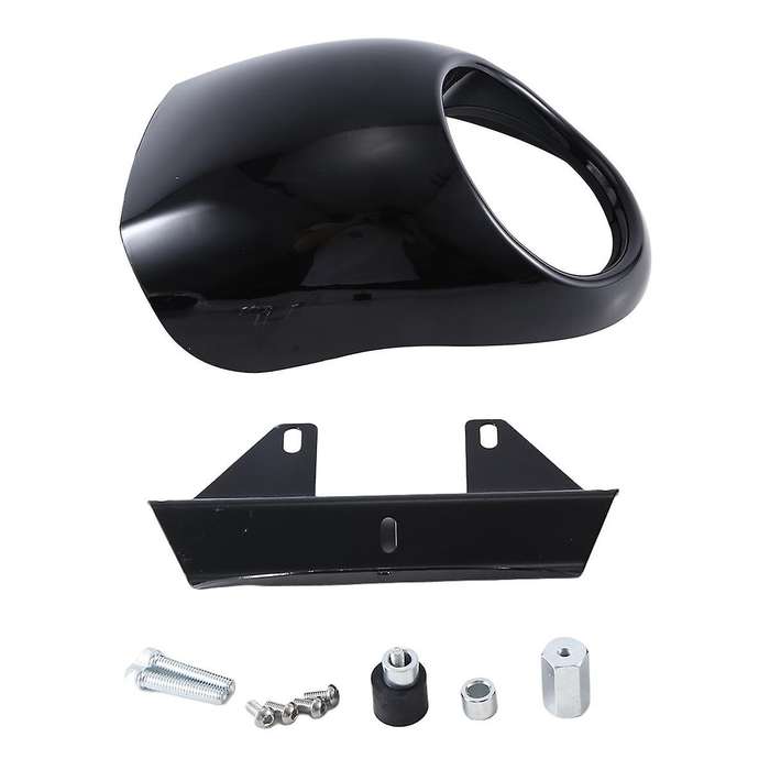 Lampshade Hood Fairing for 883 Sportster Xl 1200 1973-up Black