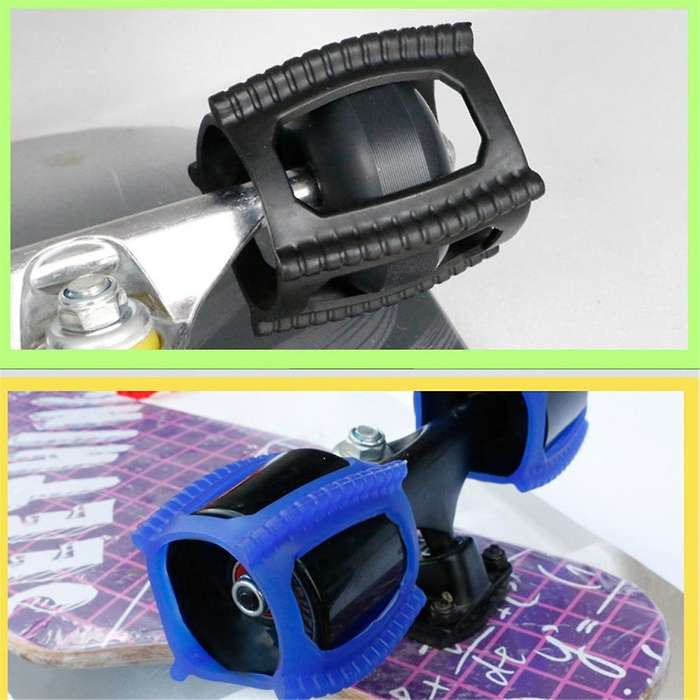 Landing Skateboarding Accessory Trainer Protection Skateboard Wheel Cover Wheel Lock Assisted Skateb