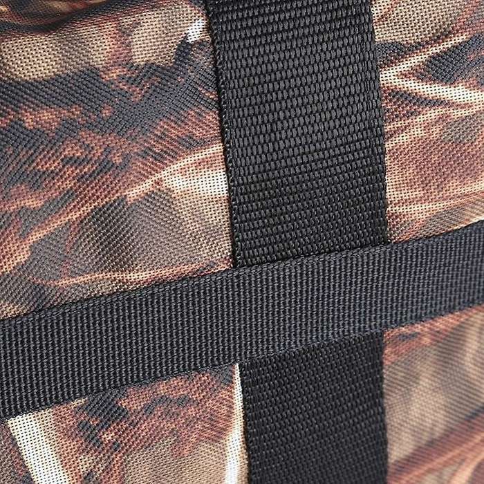 Large Capacity Oxford Fabric Firewood Wood Bag Outdoor Camping Log Carrier Camouflage Portable Bag C