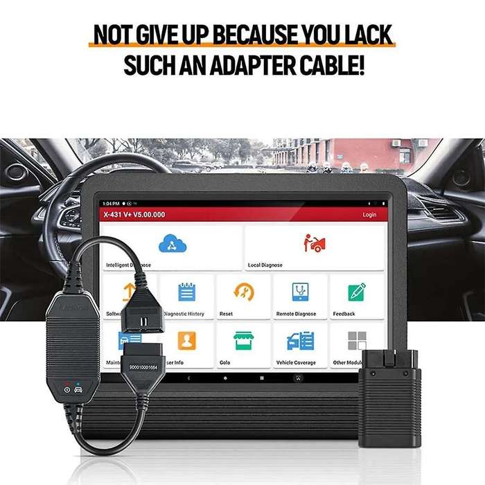 Launch X431 Can Adapter Code Reader Canfd Cable Car Diagnostic Scanner for X431 V/v+/ Pad Iii/ Pro3