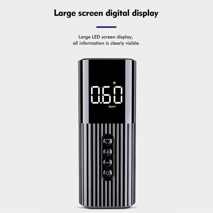 Lc-301 Intelligent Vehicle Wireless Air Pump Mini Air Pump Tire Inflator Cordless Portable Compress