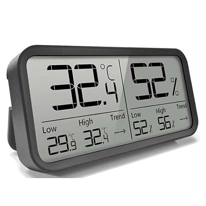 LCD Digital Temperature,Humidity Meter for Home Indoor,Electronic Hygrometer Thermometer,Weather Sen