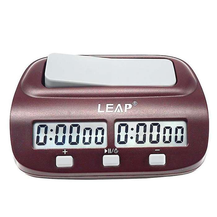 Leap Chess Clock, Digital Chess Timer & Game Timer, 3-in-1 Multipurpose Portable Professional Clock