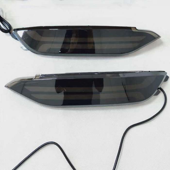 LED 3 Function for 2015 2016 2017 2018 Car Rear Bumper Reflector Light Tail Light Brake Signal Lamps