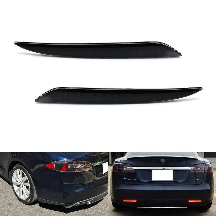 LED Car LED Rear Bumper Light Brake Lights Waterproof Driving Stop Tail Lamps for Model X 2012-2020