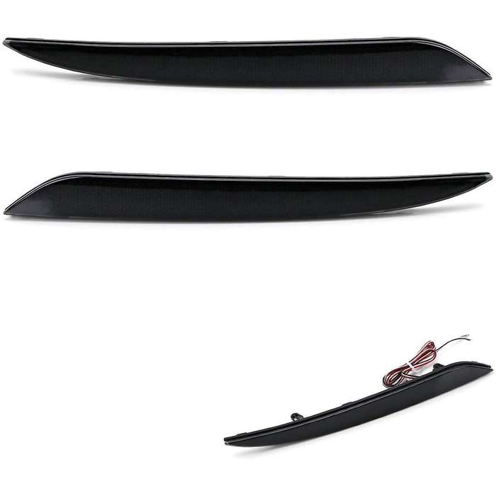 LED Car LED Rear Bumper Light Brake Lights Waterproof Driving Stop Tail Lamps for Model X 2012-2020