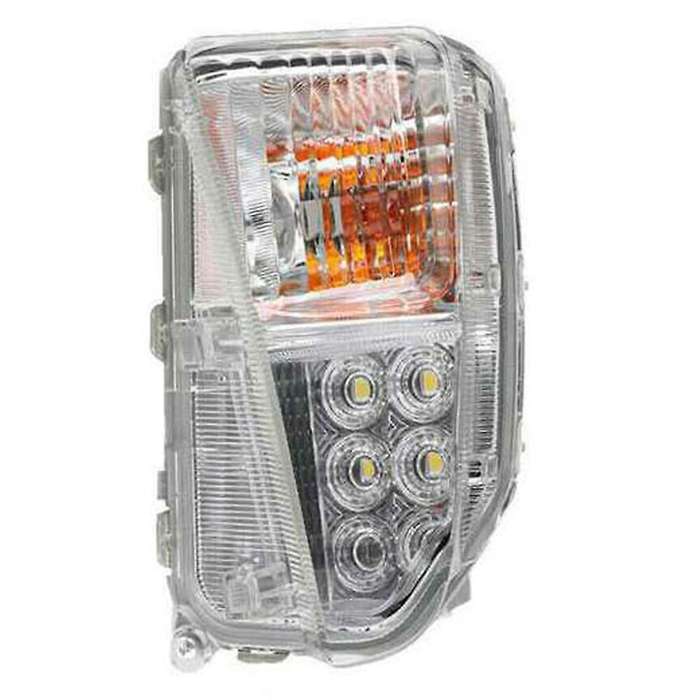 Led Car Left Front Bumper Fog Light Drl Daytime Running Light for Prius Zvw30 2012-2015