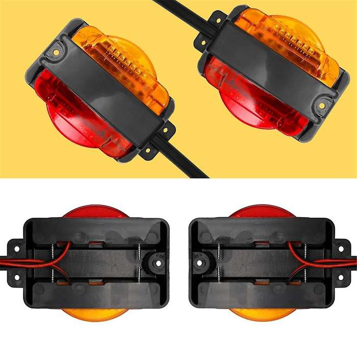 LED Clearance Trailer Lights Trailer Light Assembly Amber Front Red Back Marker Lights Turn Signal L