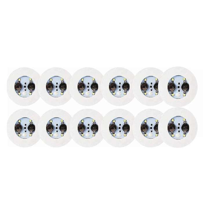 Led Coaster,12 Pack Coasters,led Lights,led Sticker Coaster Discs for Flash Cup