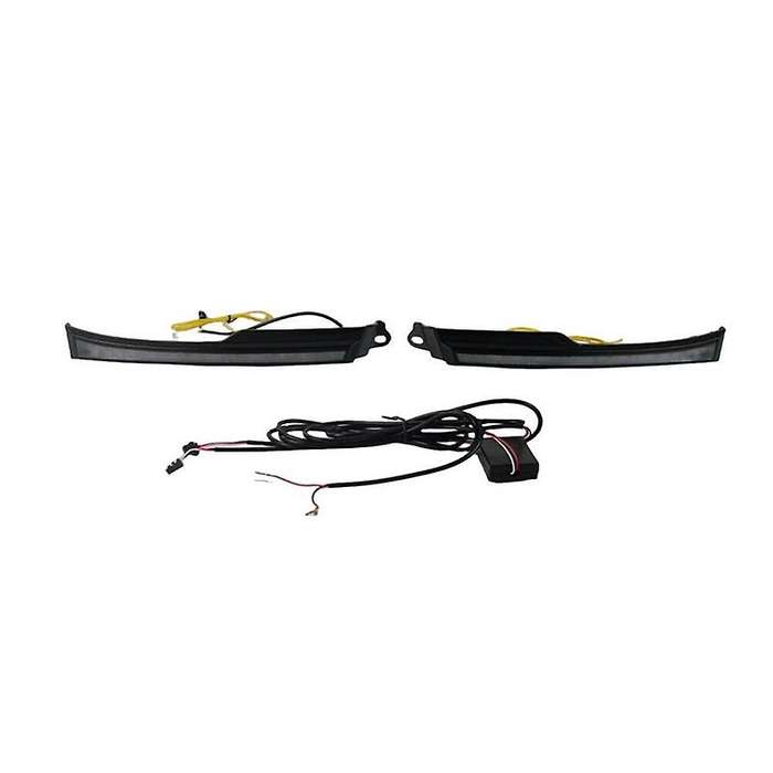 Led Daytime Running Light Headlight Fog Lamps for 4runner 2006-2009 Turn Signal Indicator Light Bump
