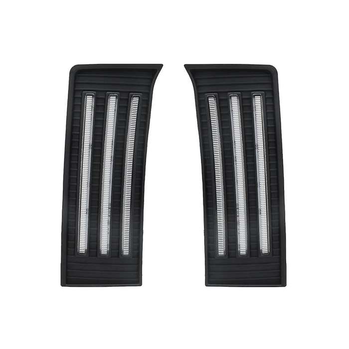 Led Daytime Running Lights Fog Lights Turn Indicators 2-color Streamer Steering Suitable for 22-23