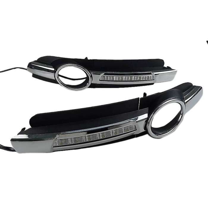 LED DRL Daytime Running Fog Light Lamp for A6 2005-2008