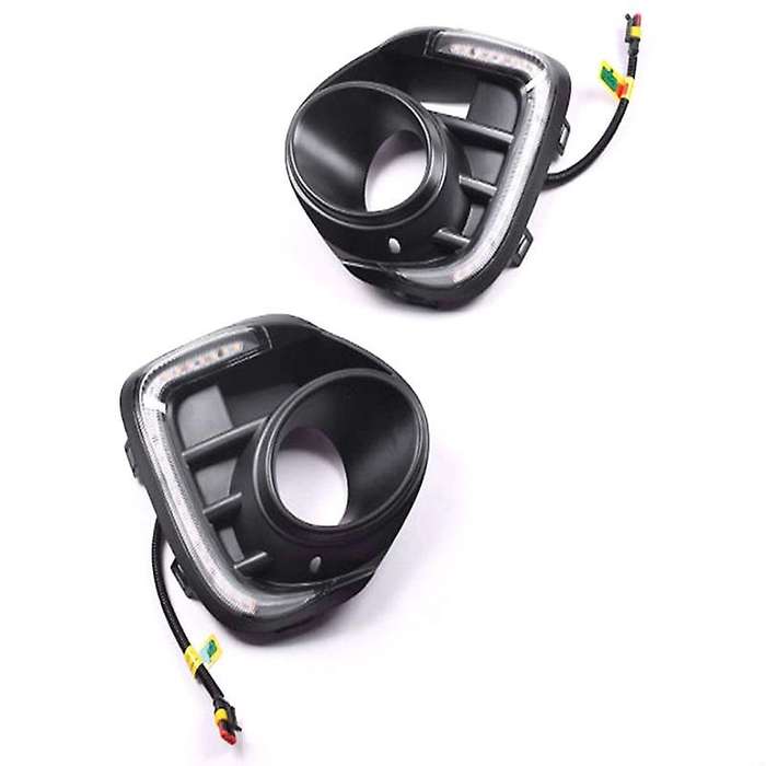 LED DRL Daytime Running Light Fog Lamp 12V Car Running Lights for 2016-2019