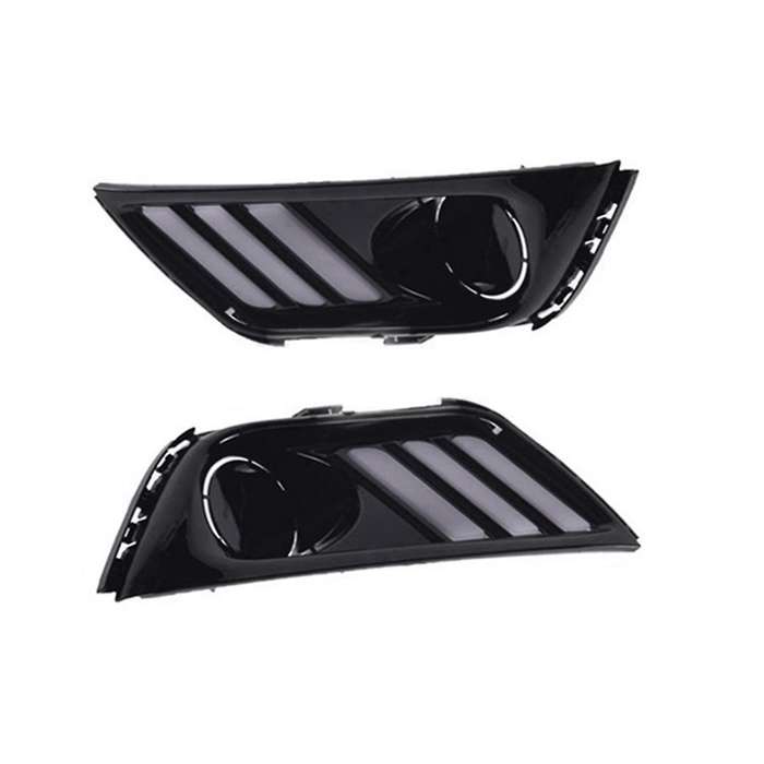 Led Drl Daytime Running Light Led Daylight & White Fog Light for Compass 2017 2018 2019