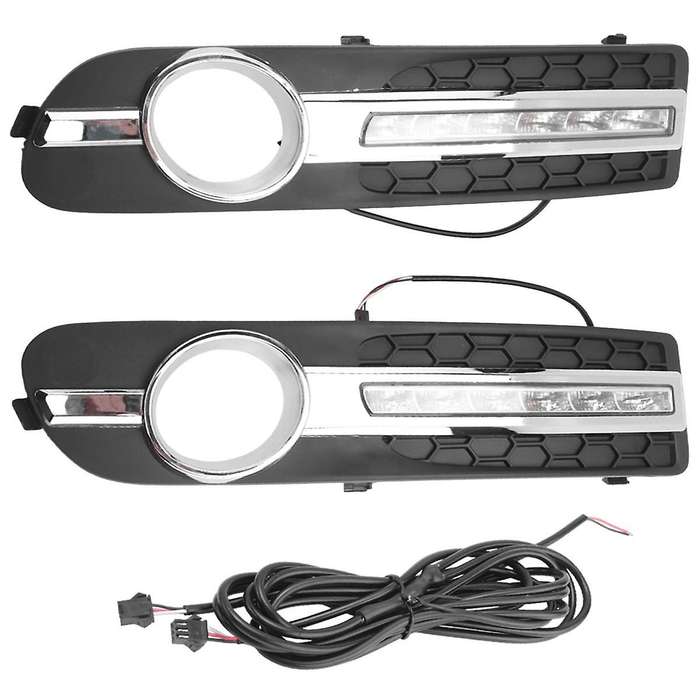 LED DRL Daytime Running Light LED Daylight Amber & White Fog Light for S80 2007-2013