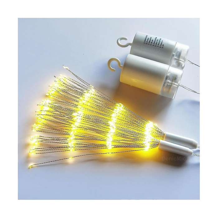 Led Firework Fairy Lights with Remote Control Outdoor for Christmas Camping Canopy Decoration Light