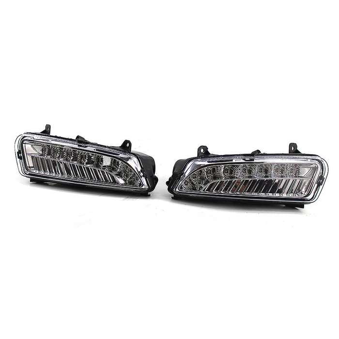LED Front Fog Light Fog Lamp Grille Cover Grill Assembly for- 6R Hatchback 2011-2013 6RD941699 Car A