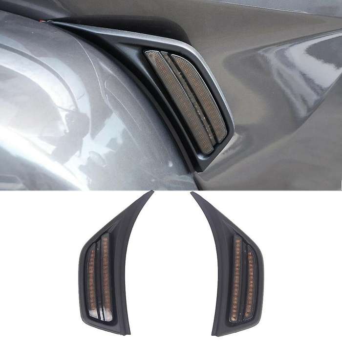 LED Front Side Marker Light Turn Signal Lamp for 2018-2021 Wrangler JL JLU and 2020-2021 JT Truck