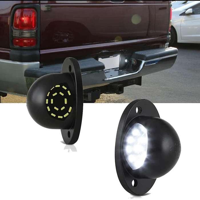 Led License Plate Light Assembly Replacement for 1994-2001 Ram 1500 2500 3500 Truck