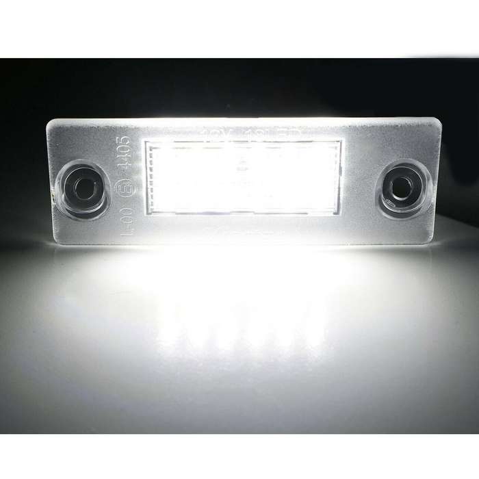 LED License Plate Lights Number Plate Light Car Parts Lamp for  A4 B5 96-01