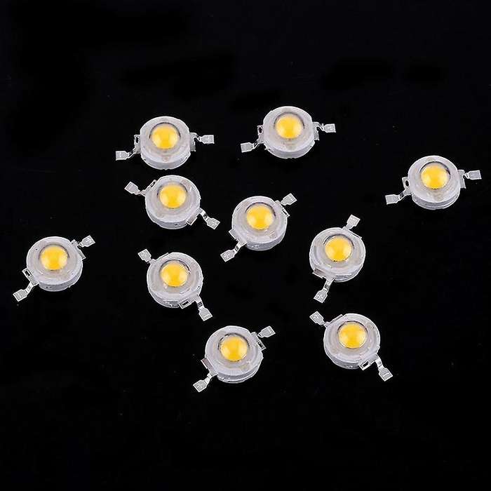 Led Light 120pcs 1 W Led White Lamp Beads 6000k Light Emitter Components Diode Lamp Beads Diy Light