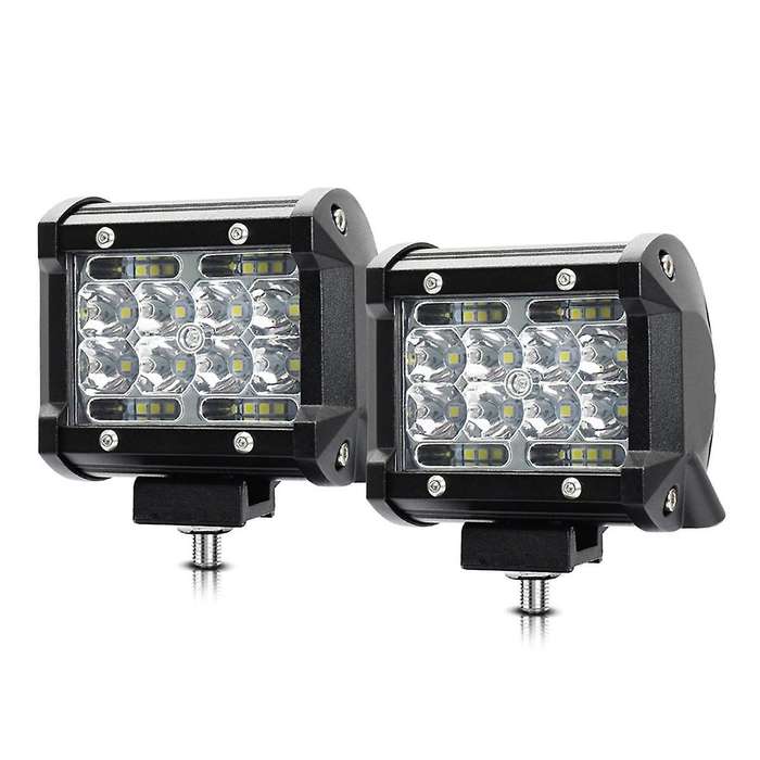 LED Light Bar, LED Light Pods 4 Inch 60W 6000Lm LED Truck Work Lights Spot Lights LED Pods for Boat