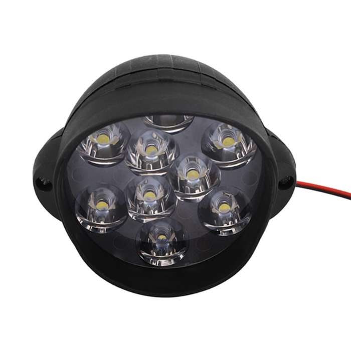 LED Motorcycle Headlight 3600LM Motorbike Spotlight 12V 9 Bright Motor Scooter Head Light Decorative