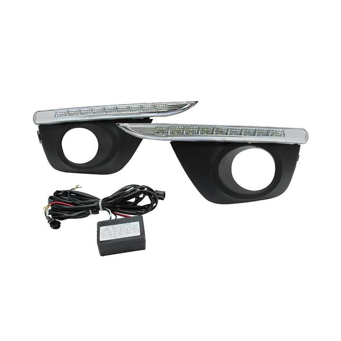 Led Monochrome Drl Fog Lamp for Koleos 2011-2012