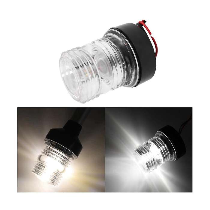 LED Navigation Light for Boat Yacht All Around 360 Waterproof Marine Anchor Lamp Boat Accessories