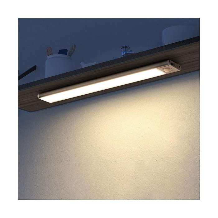 LED Night Light 20cm Motion Sensor Wireless USB Cabinet Night Light Wardrobe Lamp for Kitchen Cabine