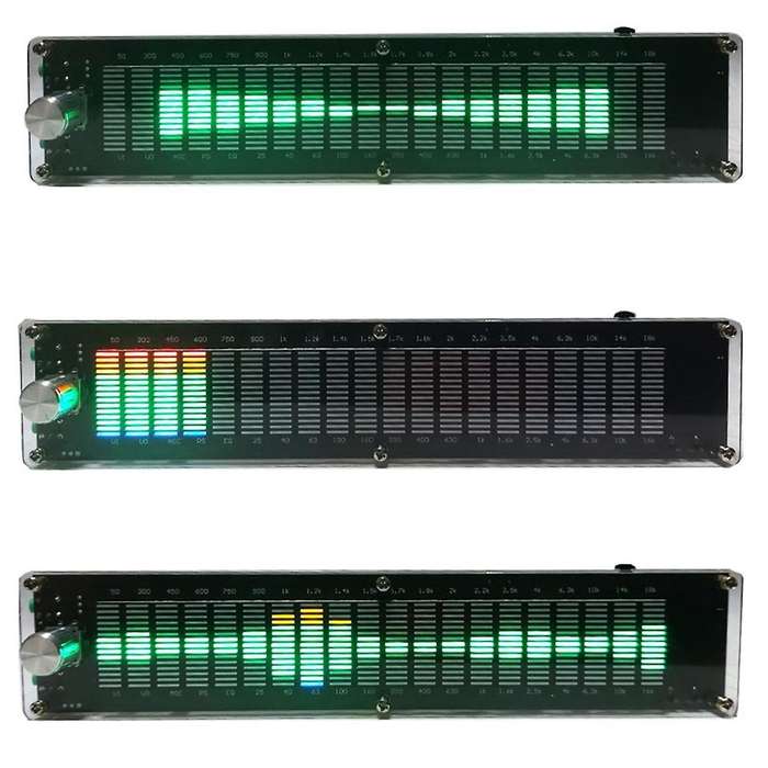 Led Music Spectrum Display Multimode Level Indicator Light Rhythm Analyzer Vu Meter Dc 12v Car Rhyth