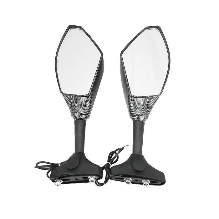 Led Rearview Mirror Motorcycle Mirror Indicator Mirror Turn Signal for Hondas Ninja