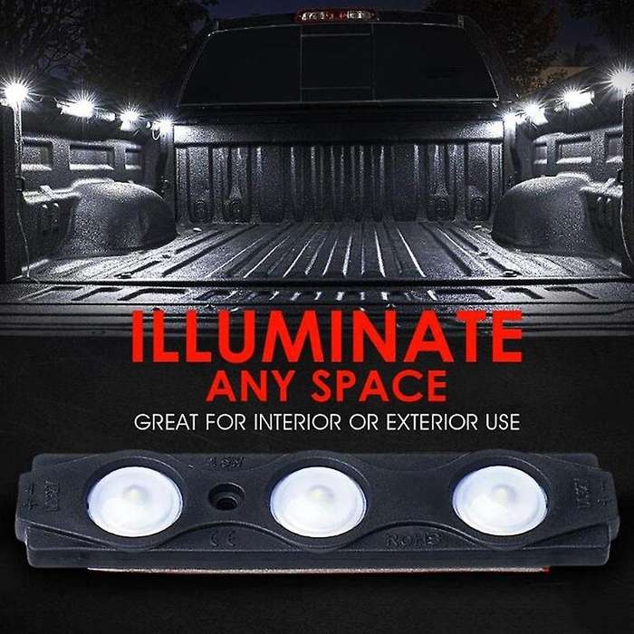 Led Rock Light for Bed Truck, 24 Cargo Truck Pickup Bed, Off Road Under Car, Foot , Rail Lights, Sid