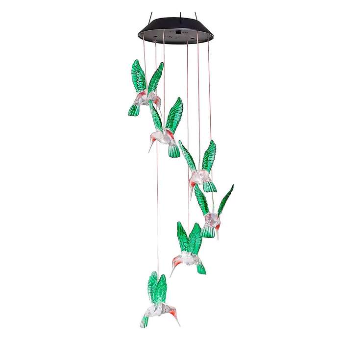 Led Solar Hummingbird Wind Mothers Day Birthday Women Grandma Best Gifts Indoor Outdoor Decor Yard