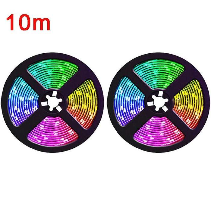LED Strip Lights RGB 5050 Color Changing Music Sync Color for Decoration Home Party 10M Strip Lights