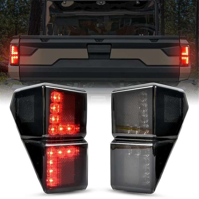 Led Tail Lights Rear Brake Stop Lights 2413766 for 1000/1000 Crew/xp 1000/xp 1000 Crew Accessories,b