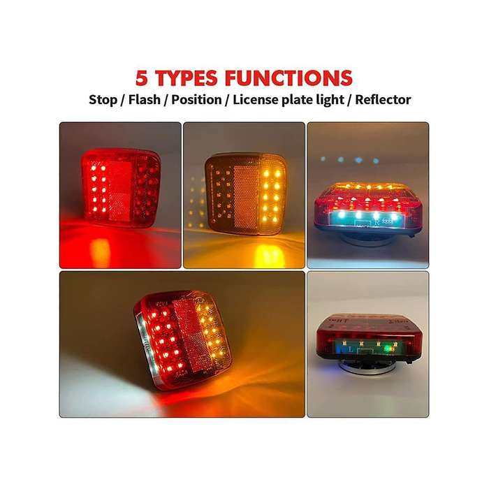 LED Tail Light Side Light LED Warning Light Car Tail Light Turn Indicator Automotive