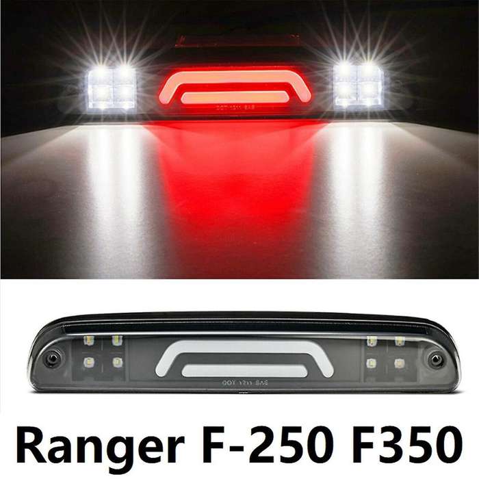 Led Third 3rd Brake Light Black for Sd Sd F-450 Sd F-550 Sd 1999-2016 Ranger 1993-2011 12v
