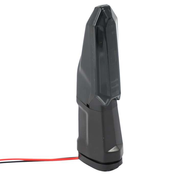LED Turn Signal Indicator Light Blinker for -10R -6R ER-6N ER-6F 1000 650 X250 X300(Black)